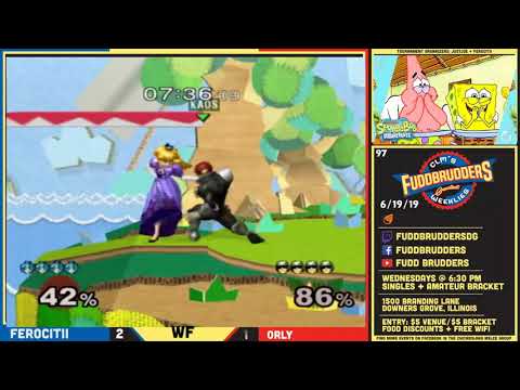 SSBM Orly vs Ferocitii FuddBrudders 97