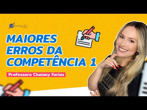 Os maiores erros da competência 1 na redação do Enem