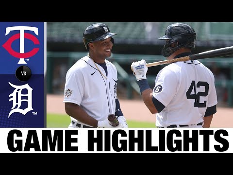Boyd's strong start leads Tigers to 8-2 win | Twins-Tigers Game 1 Highlights 8/29/20