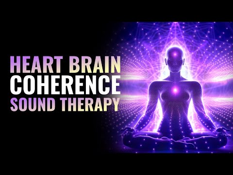 Heart Brain Coherence Sound Therapy | 0.1hz Binaural Beats | Synchronization of Heart and Brain