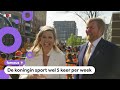 Koning Willem-Alexander en koningin Máxima openen de Koningsspelen
