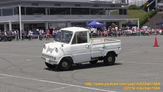 preview picture of video '【 Classic Car Gymkhana 】 A-16 Honda T360 【 51th SHCC Meeting at Oiso Long Beach 】'