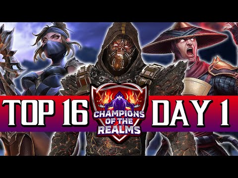 Champions of the Realms Top 16 MKX Invitational Tournament - Day 1