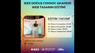 IEEE Doğuş ComSoc Akademi 2023 Web Tasarım Eğitimi | 3. Ders