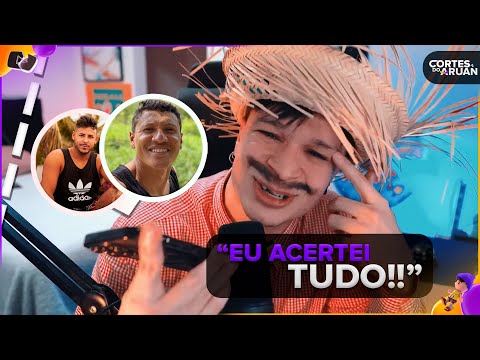 🚨 ARUAN LIGOU PARA O RENATO GARCIA E JOTA AO VIVO!! - Cortes do Aruan