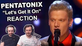 Singers Reaction/Review to &quot;Pentatonix - Let&#39;s Get It On (Sing Off)&quot;