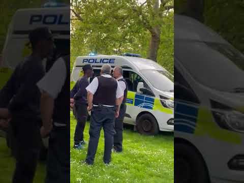 Police Arrested Christian Thug Who Punched Muslim (Siraj)! Speakers Corner