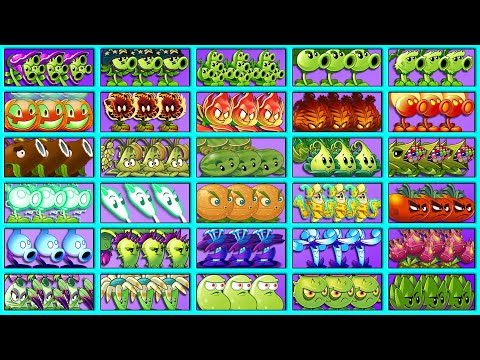 30 Pair Plants & VINE LEVEL 1 Battlez - Who Will Win? - PvZ 2 Plant vs Plant