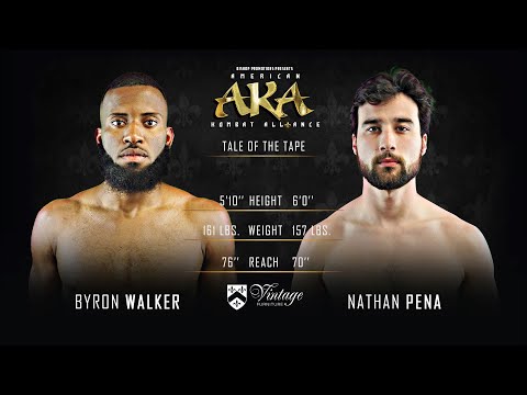 AKA 42 Bout 3 Nathan Pena vs Byron Walker