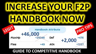 F2P GUIDE FOR COMPETITIVE HANDBOOK (UPDATED)