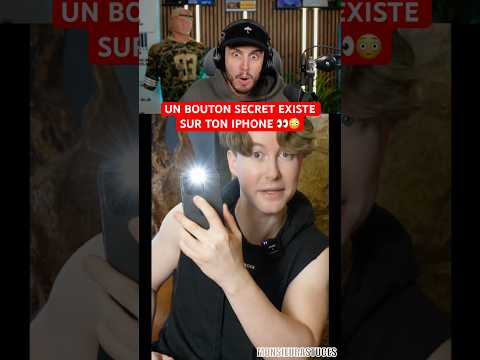 UN BOUTON SECRET EXISTE SUR TON IPHONE 👀😭