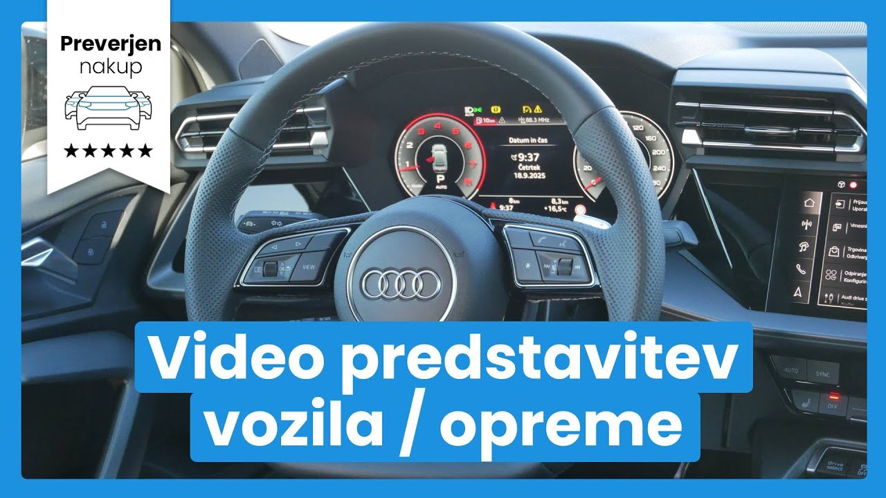 Audi Q3 Sportback TFSI S tronic S line - TAKOJ NA VOLJO