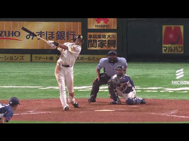 【5回裏】これぞ鷹の祭典!! これぞホークス・柳田!! 特大の第21号ホームランで更なる追加点!! 2018/7/16 H-L