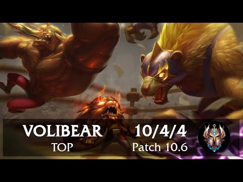 Volibear Top vs Gangplank | Pinoy Challenger Replay Patch 10.6