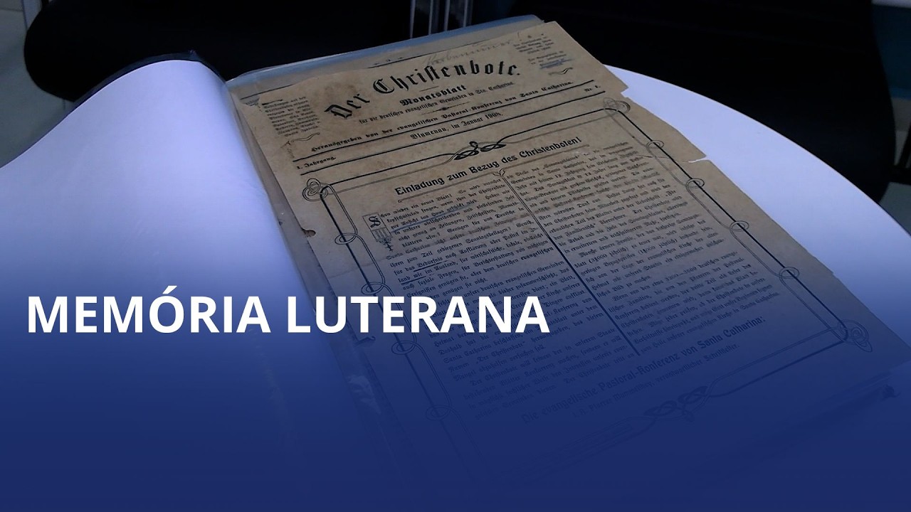 Memória Luterana em SC. Antigo jornal que circulava em Ibirama é digitalizado