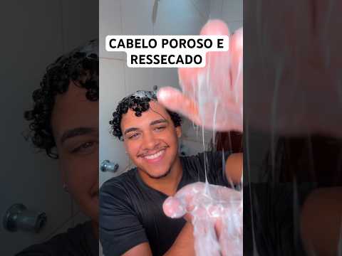 Cabelo poroso e ressecado o que fazer | mascara de hidratação para cabelo cacheado