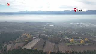 Bolu’da Sis Denizi Manzarası Mest Etti