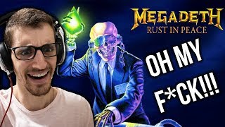 Hip-Hop Head&#39;s FULL ALBUM Reaction to RUST IN PEACE by MEGADETH (Part 1)