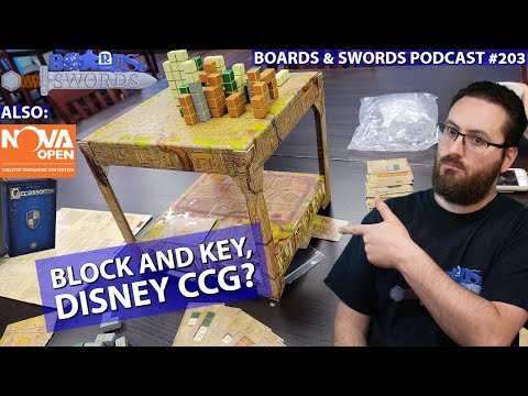 Block and Key, Carcassonne 20th Anniversary Edition, Disney: The CCG - Boards & Swords #203