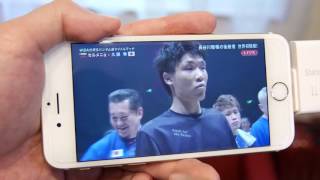 iPhone・iPadで地デジ放送を高画質で視聴&録画できるフルセグ iPhone・iPadで地デジ放送を高画質で視聴&録画できるフルセグ
