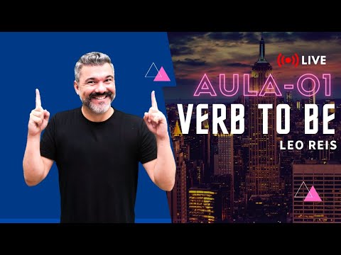 AULA DE INGLÊS - 01 (LIVE)  Verb to be, greetings and more...