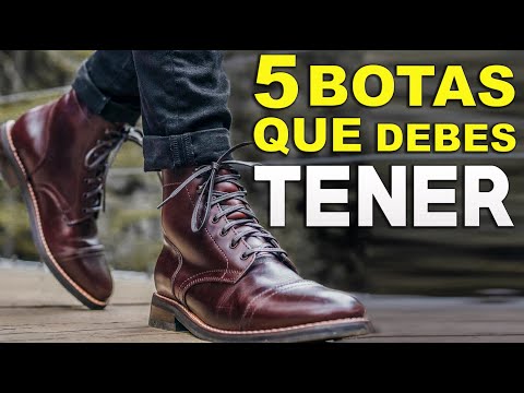 Las 5 Mejores Botas Para Hombre Que Debes Tener