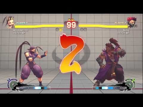 SSF4: ACQUA0316 (Ibuki) VS Fujino (Akuma)
