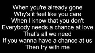 Nicole Scherzinger  &quot;Try With Me&quot;  LYRICS