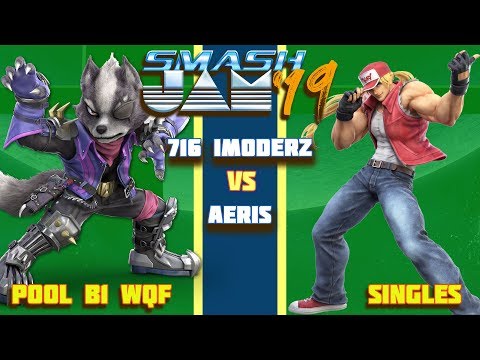 Smash Jam '19 Pool B1 WQF - 716 iModerz [WOLF] vs Aeris [TERRY]