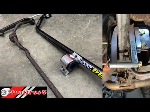 B5 S4 034 Motorsports Rear Sway Bar and Subframe Reinforcement Install, Best Suspension/Handling Mod