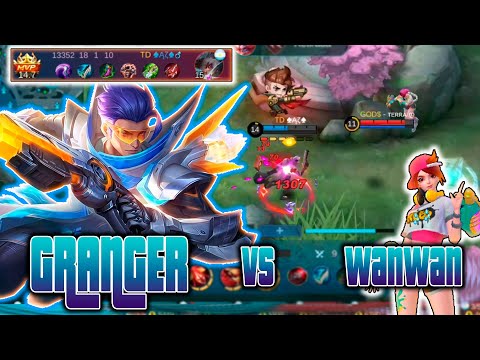 Granger vs Wan Wan 🤯 Peto de Fuerza ✅ | Top 1 Global Granger | Mobile Legends