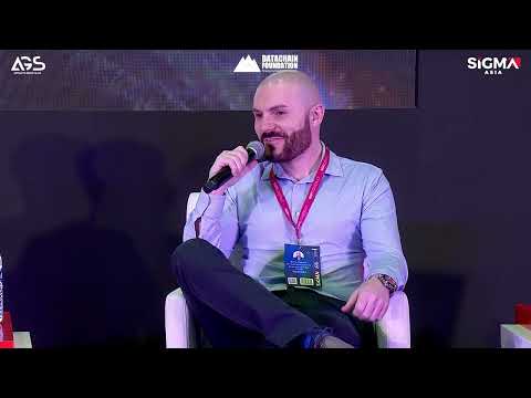 Panel Discussion with Head of DKG Dubai Office Baha Hamadi for Dubai AI conference moderated by Kirill Bryanov, Policy Editor at CoinTelegraph