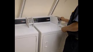How to remove coin mechanism on washer/dryer