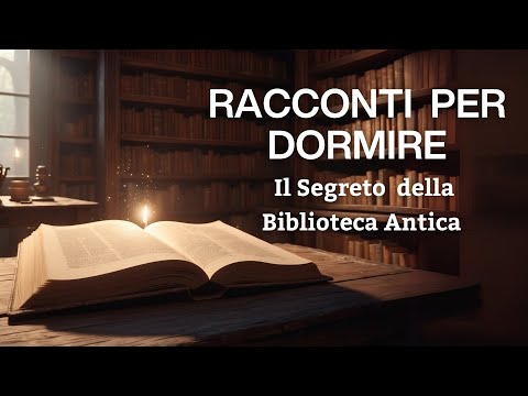 STORIE PER DORMIRE _ Il Segreto della Biblioteca Antica – Una storia tra libri e anime affini