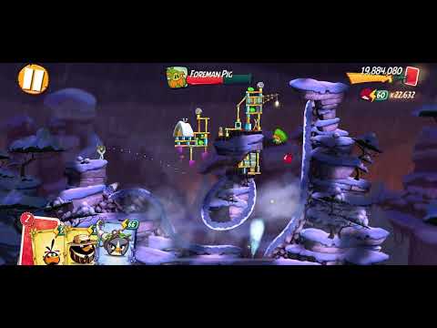 Angry Birds 2 Level 394 Foreman Pig Boss Battle