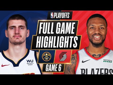 #3 NUGGETS at #6 TRAIL BLAZERS | FULL GAME HIGHLIGHTS | June 3, 2021