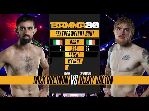 BAMMA 30: Mick Brennan vs Decky Dalton