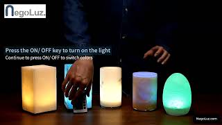 Stone Table Lamps, Faux Stone Table Lamp for Restaurant and Hotel