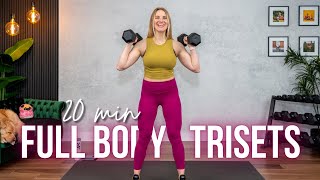 20 min. Full Body Strength Training at Home Workout