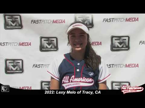 2022 Lexy Melo committed friends university Outfield and First Base Softball Player Skills Video