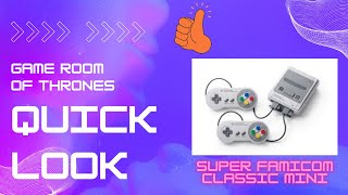 Quick Look - Nintendo Super Famicom Classic Mini (SNES, SFC) Review #superfamicom #snes #nintendo