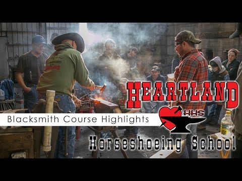 Heartland Horseshoeing School Farrier Blacksmith Workshop