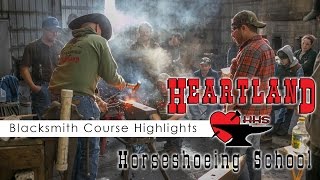 Heartland Horseshoeing School Blacksmith Course Highlights