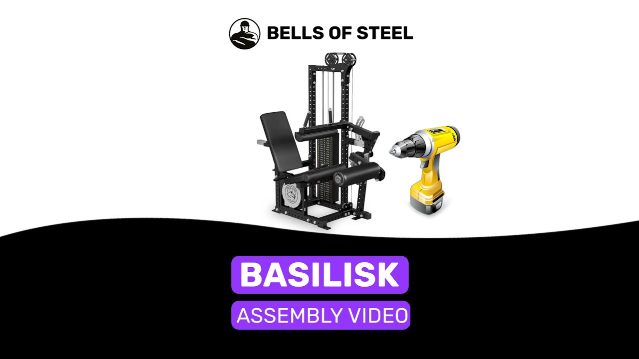 Basilisk Stack Loaded Leg Extension / Leg Curl Assembly Instructions