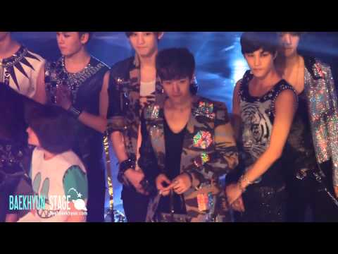 [1080P]120424 MBC Show Champion Ending - Chanbaek momentT^T