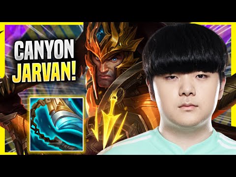 CANYON DOMINATING WITH JARVAN! - DK Canyon Plays Jarvan JUNGLE vs Viego! | Season 2022
