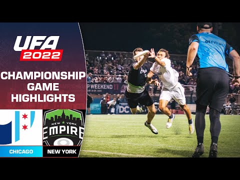 2022 UFA: Chicago Union vs New York Empire | UFA Championship | Game Highlights
