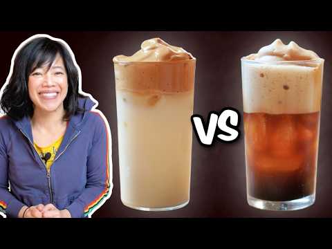 4 Ingredient Magic✨Whipped Dalgona Coffee vs. Iced Greek Frappé