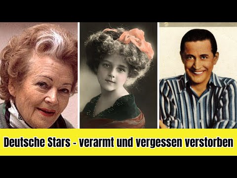 10 weitere deutsche Prominente, die verarmt und vergessen starben
