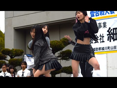 【４K*JK】女子高生ダンスチームの美しい身のこなしにウットリ